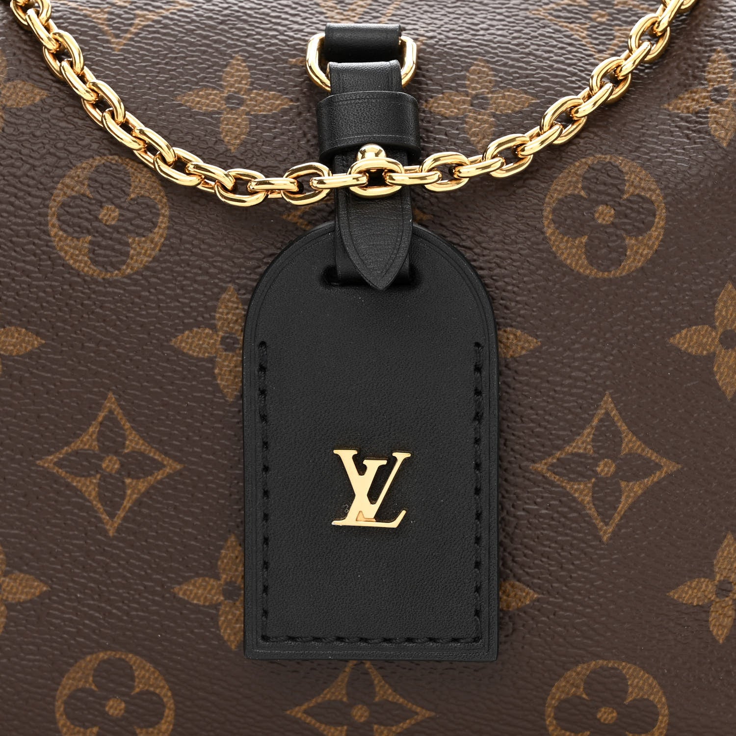Louis Vuitton Monogram Petite Malle Souple Black 8 of 10