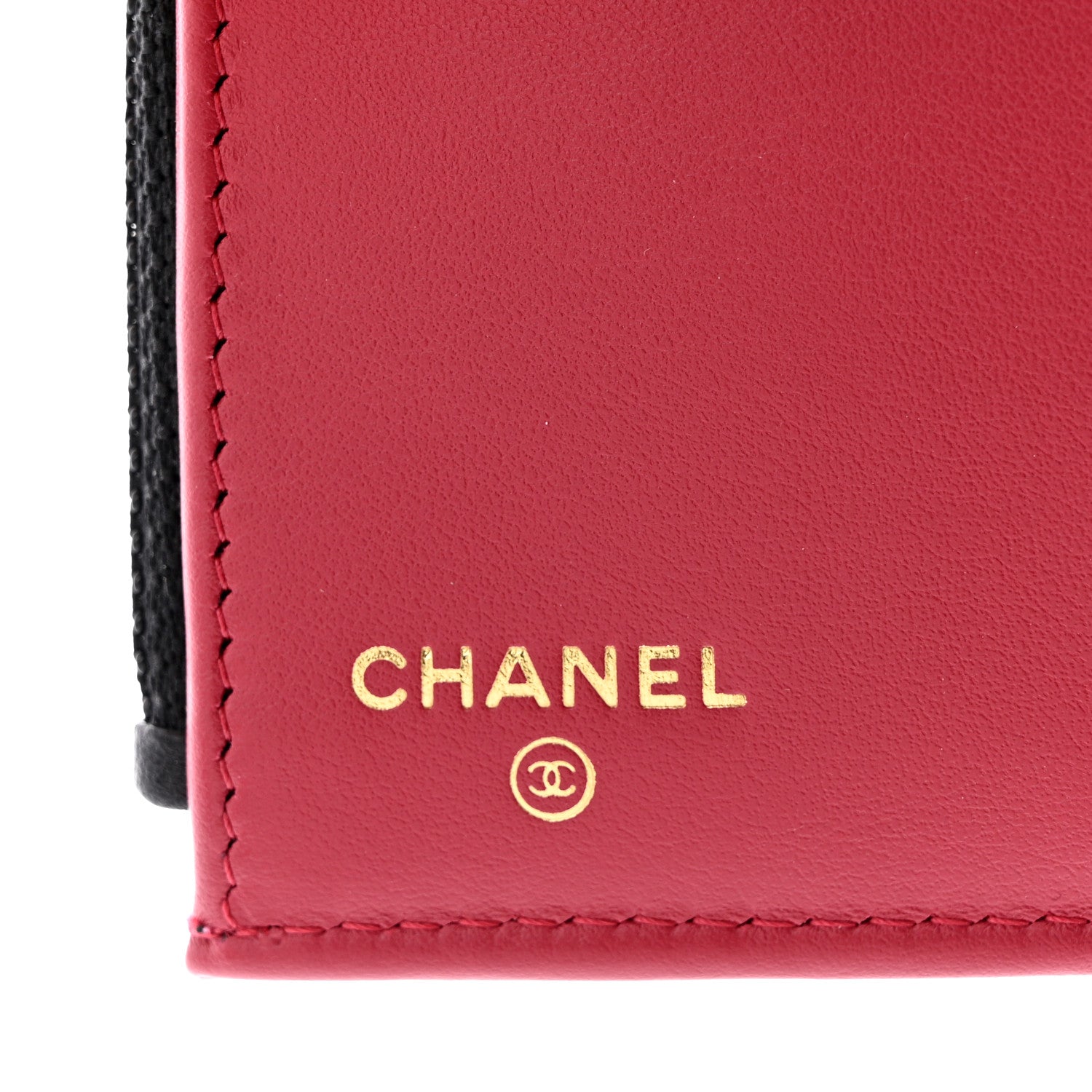 Chanel Goatskin Quilted Chanel 19 Small Flap Wallet Black 7 of 10