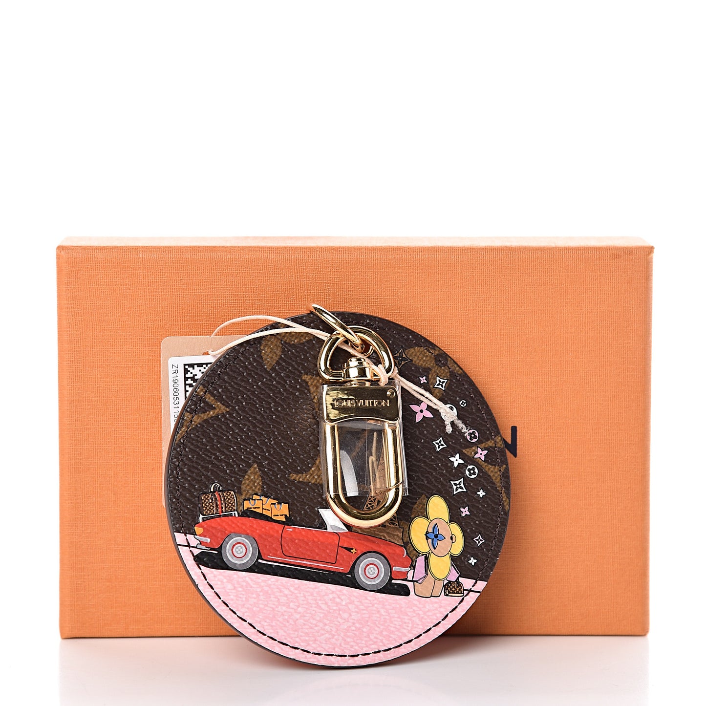 Monogram 2019 Christmas Animation Paris Bag Charm Key Ring