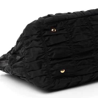Prada Tessuto Nylon Gaufre Tote Black 6 of 10