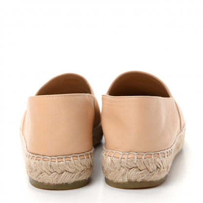 Chanel Lambskin CC Espadrilles 36 Beige Black 7 of 11