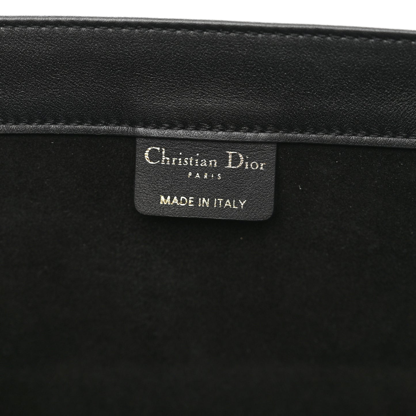 Calfskin Embossed Medium Book Tote Black