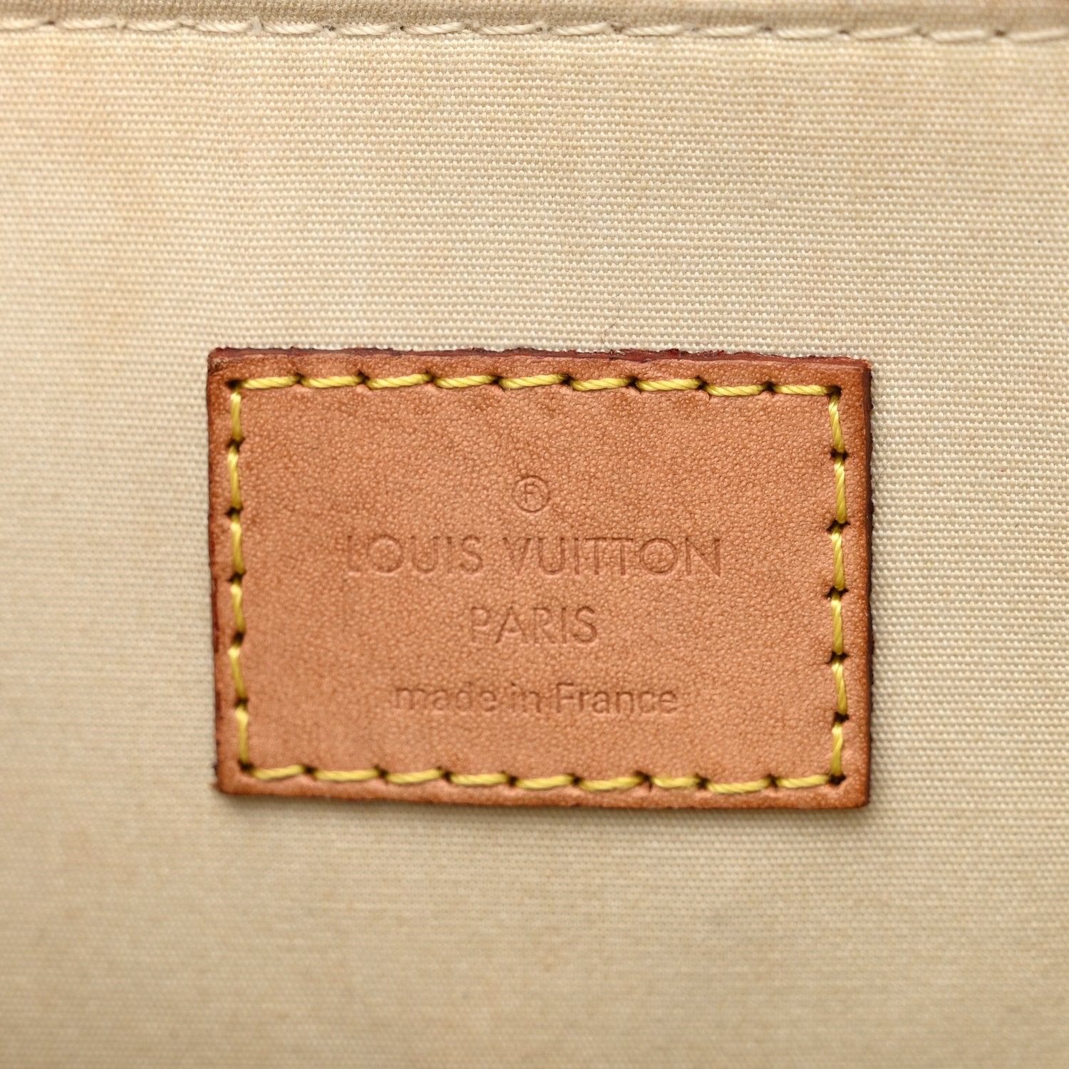 Louis Vuitton Vernis Alma PM Citrine 6 of 12