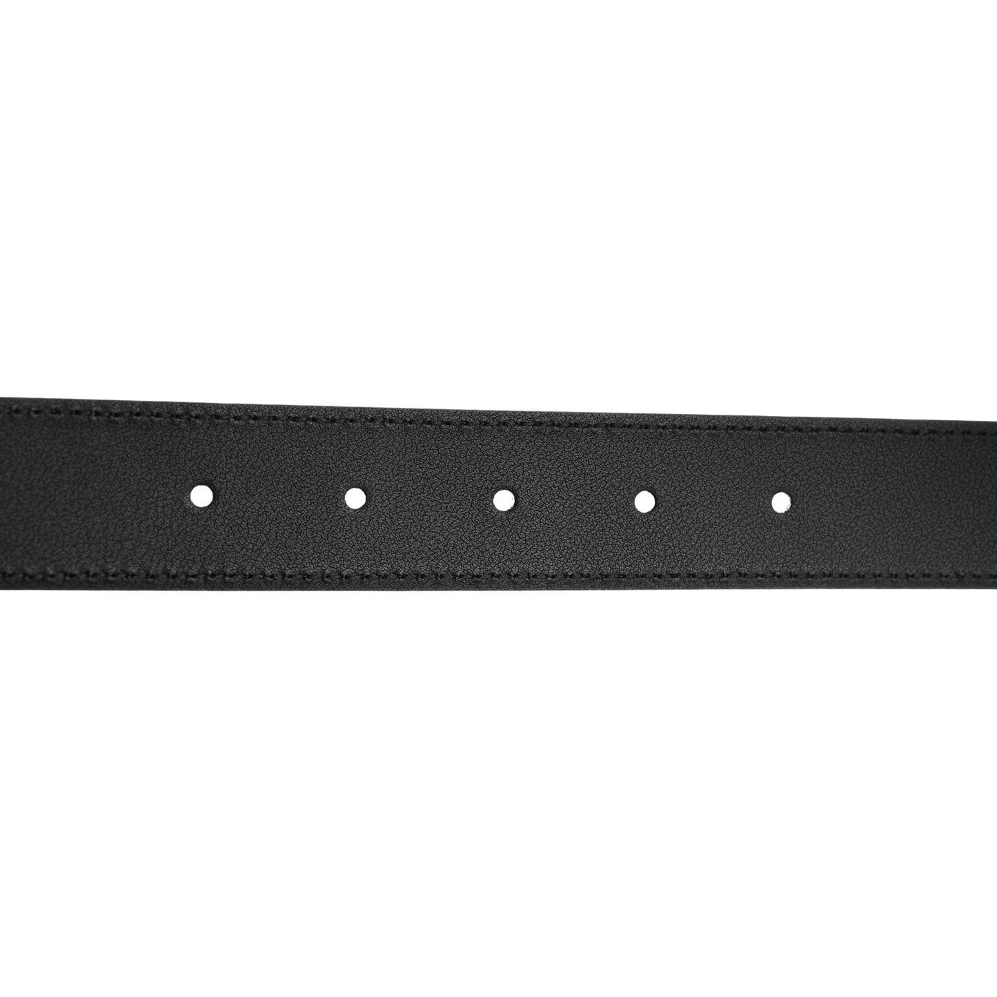 Moon Calfskin Double G 30mm Belt 75 30 Black
