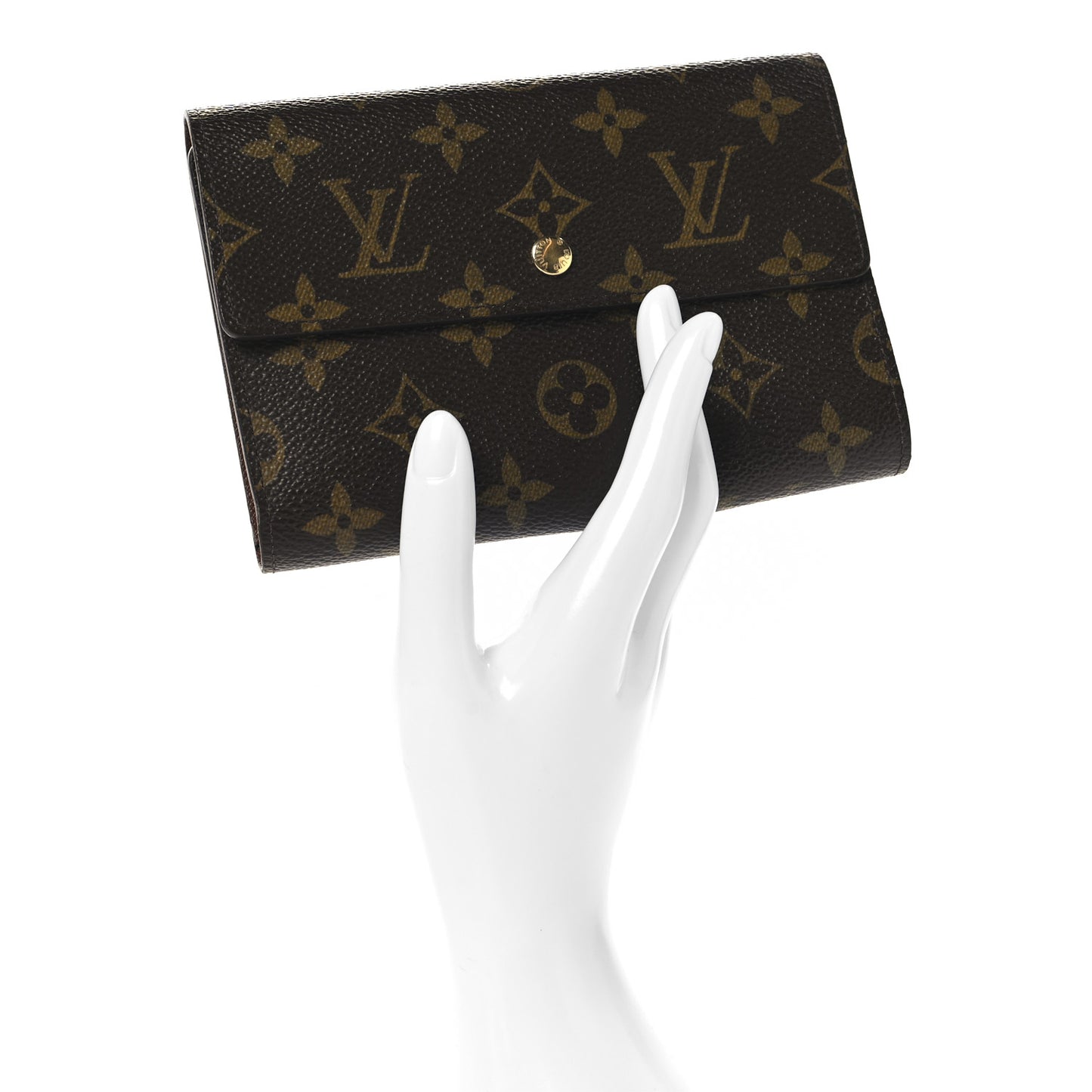Monogram Tri-Fold Wallet