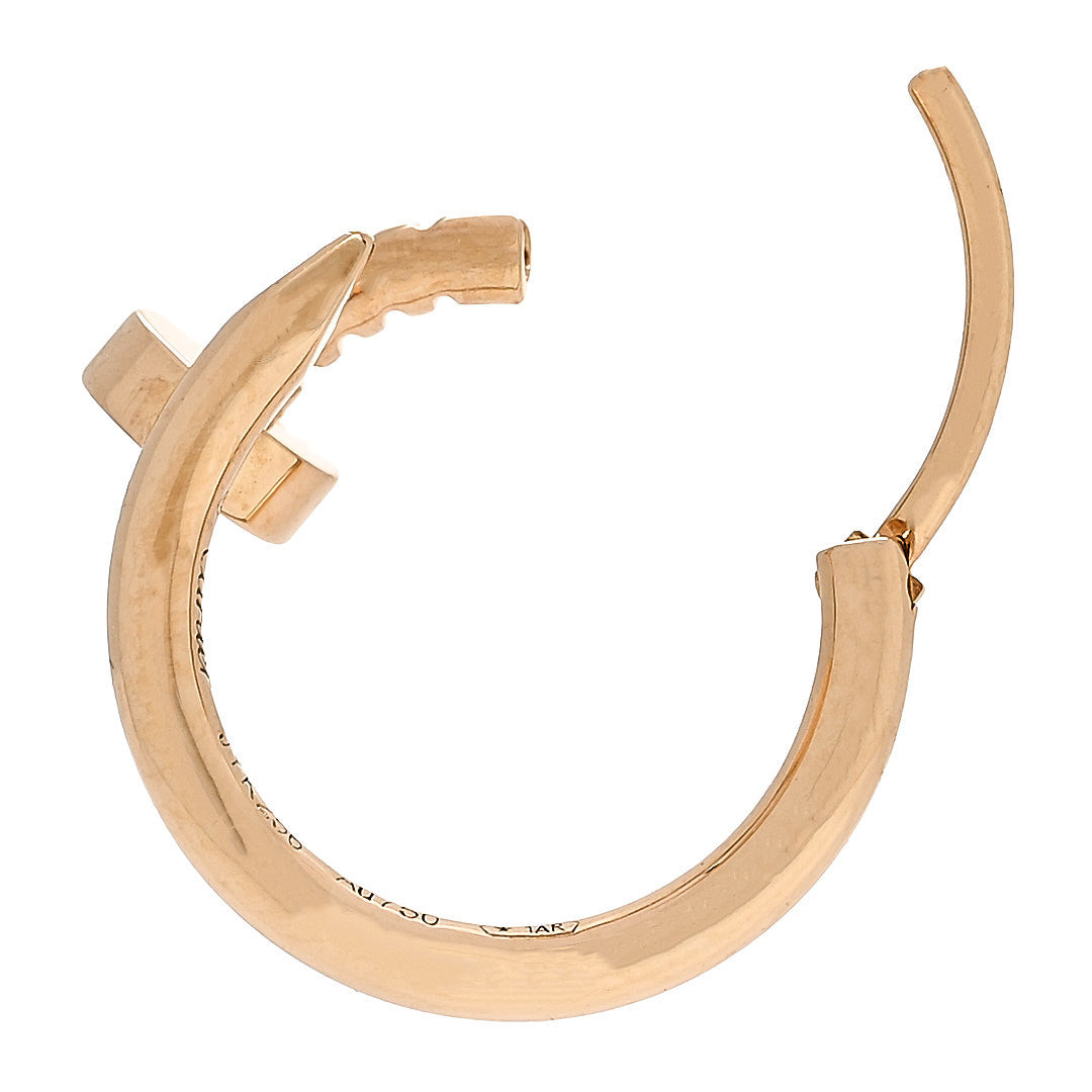 Cartier 18K Yellow Gold Juste Un Clou Single Hoop Earring 4 of 5