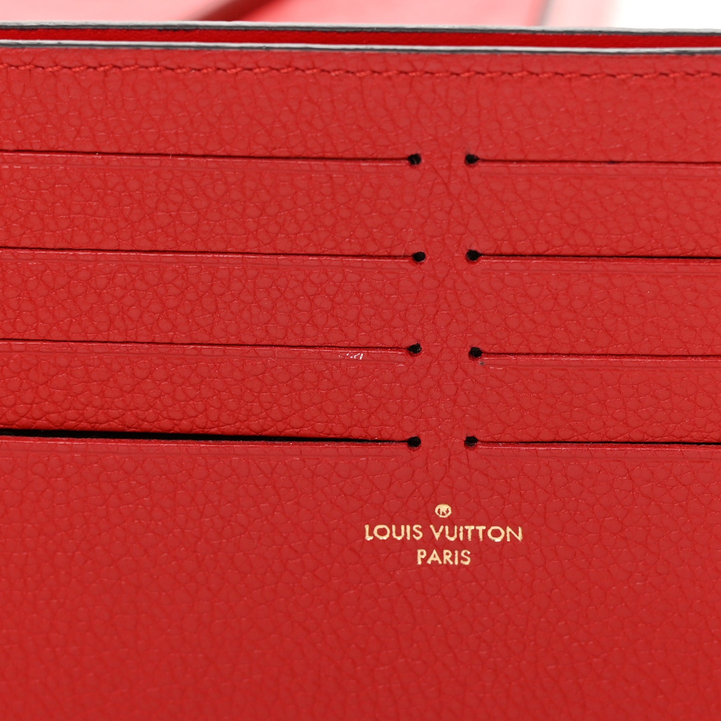 Empreinte Pochette Felicie Chain Wallet Scarlet