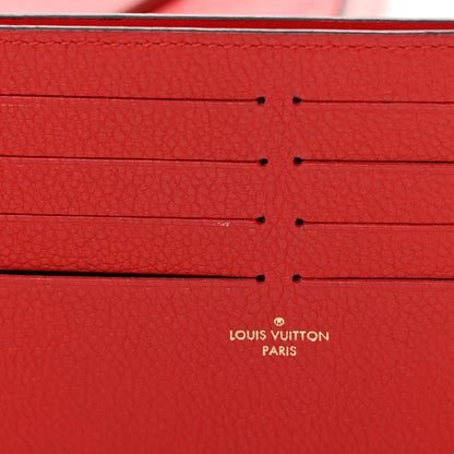 Louis Vuitton Empreinte Pochette Felicie Chain Wallet Scarlet 14 of 15