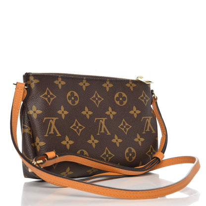 Louis Vuitton Monogram Pallas Crossbody Safran 3 of 7