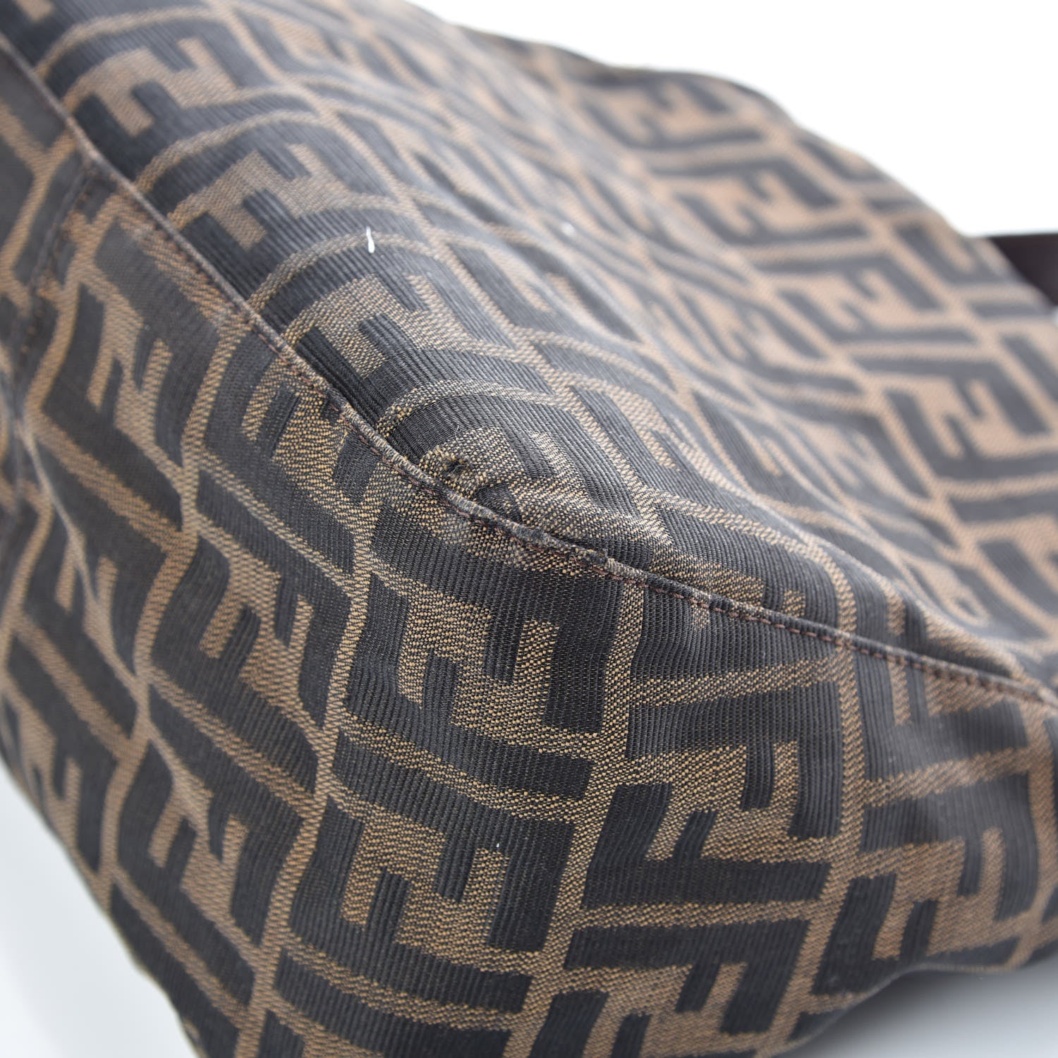 Fendi Zucca Small Shoulder Bag Tobacco 17 of 19