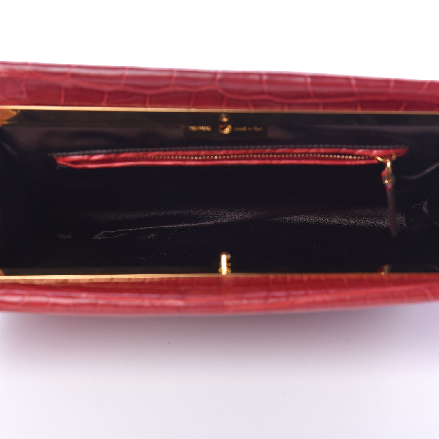 Tom Ford Alligator Clutch Red 5 of 8