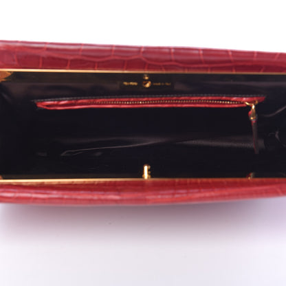 Tom Ford Alligator Clutch Red 5 of 8