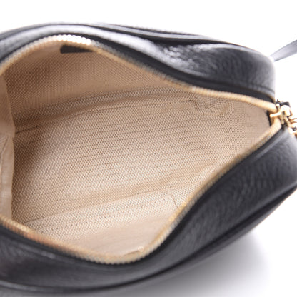 Gucci Pebbled Calfskin Small Soho Disco Bag Black 5 of 10