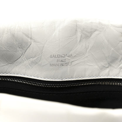 Balenciaga Calfskin Monaco Sling Shoulder Bag White 14 of 37