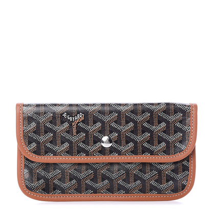 Goyard Goyardine Pouch Black Gold 1 of 5