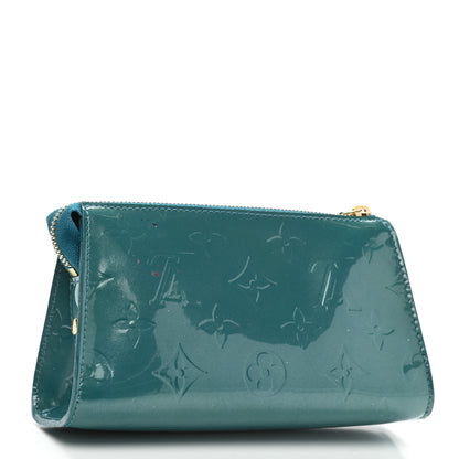 Louis Vuitton Vernis Trousse Cosmetic Pouch Blue Galactic 3 of 8