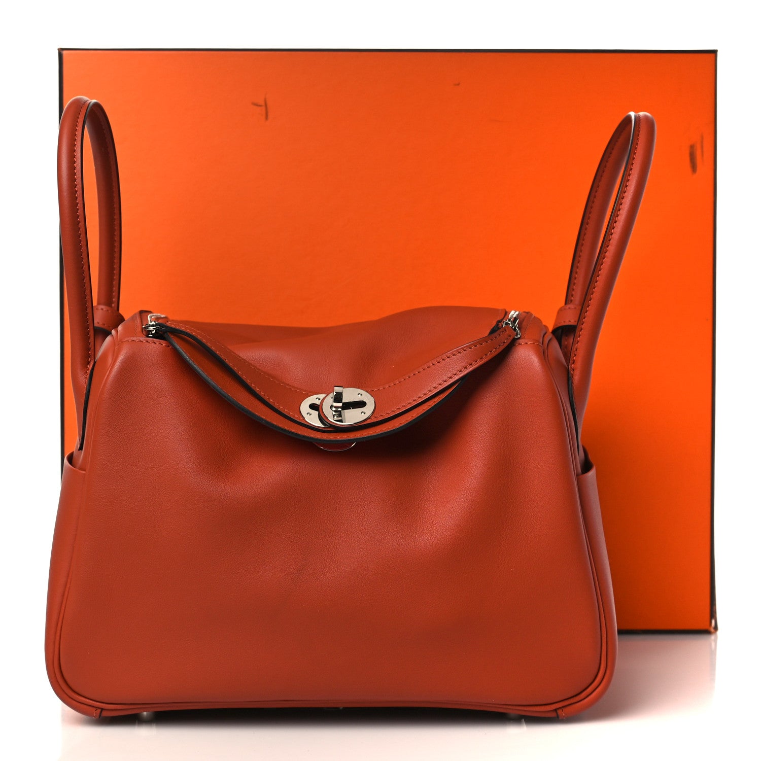 Hermes Swift Verso Lindy 26 Cuivre Rose Texas 10 of 10