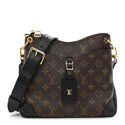 Louis Vuitton Monogram Odeon PM Black 1 of 10