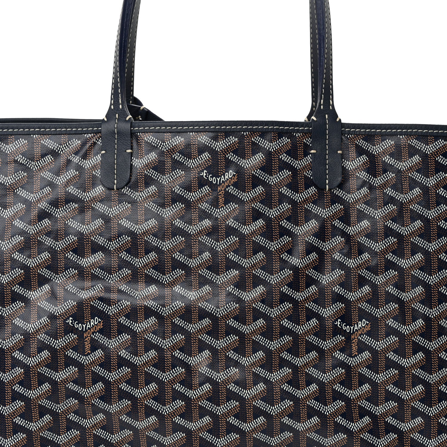 Goyard Goyardine Saint Louis PM Navy 10 of 12
