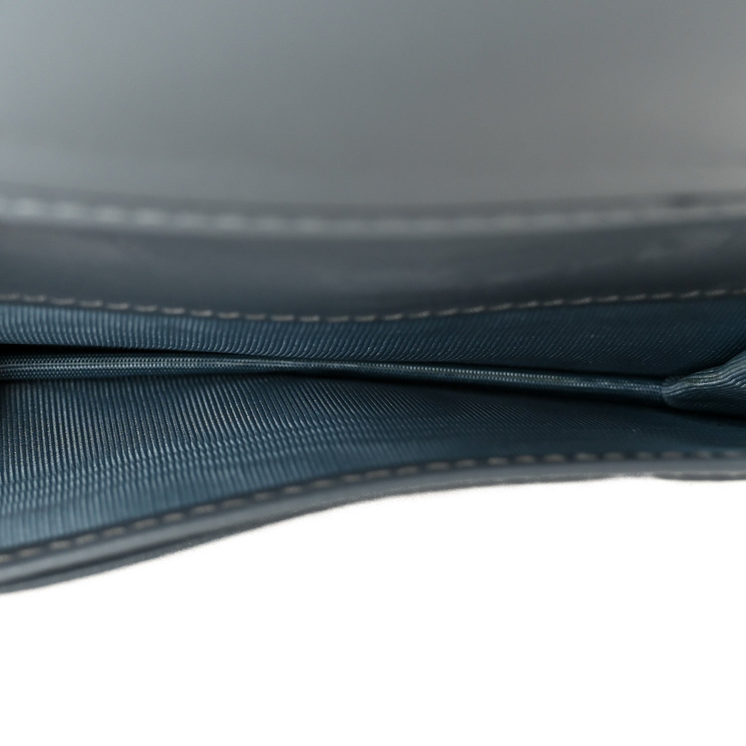 Christian Dior Patent Cannage Mini Lady Dior Wallet Cloud Blue 5 of 9