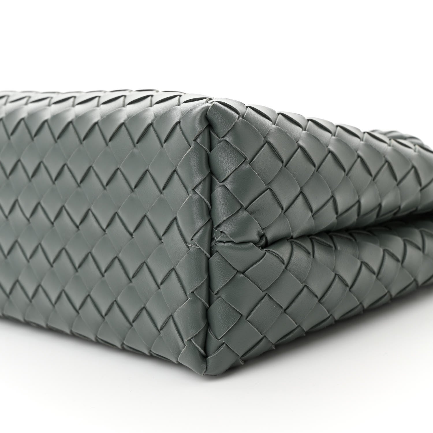 Bottega Veneta Nappa Intrecciato Medium Andiamo Shoulder Bag Slate 10 of 10