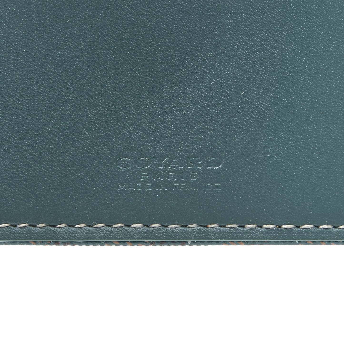 Goyardine Agenda Cover Green
