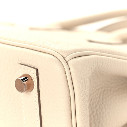 Hermes Togo Birkin 25 Craie 11 of 12