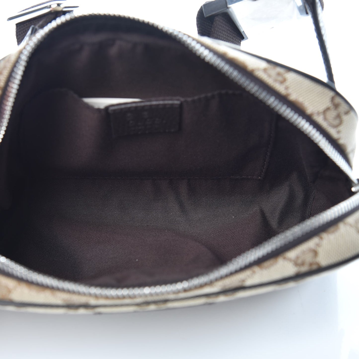Monogram Belt Bag Dark Brown
