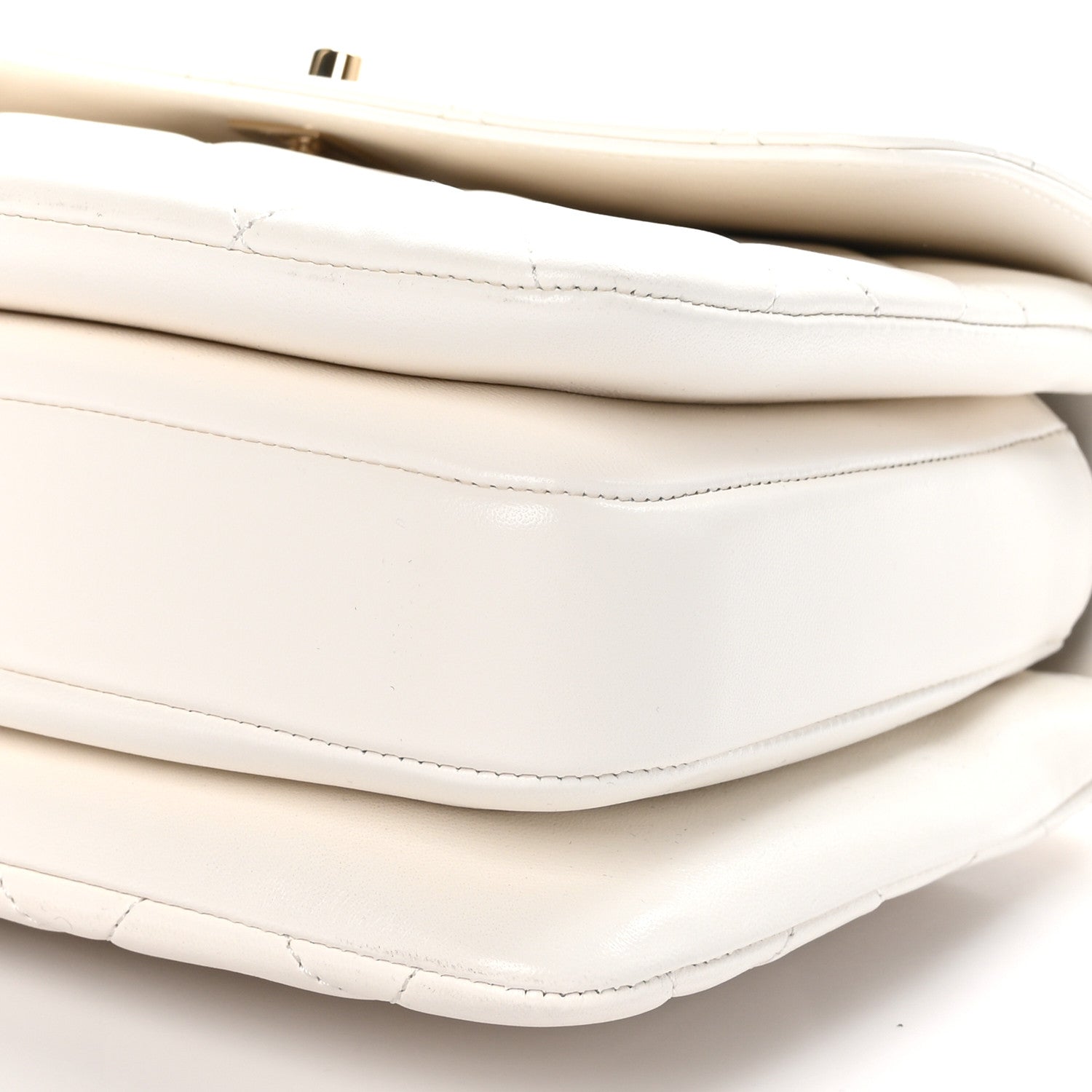 Chanel Lambskin Quilted Small Trendy CC Dual Handle Flap Bag White 10 of 10