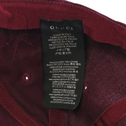 Gucci X MLB Cotton NY Yankees Baseball Hat 57-61 Lacquer 6 of 9
