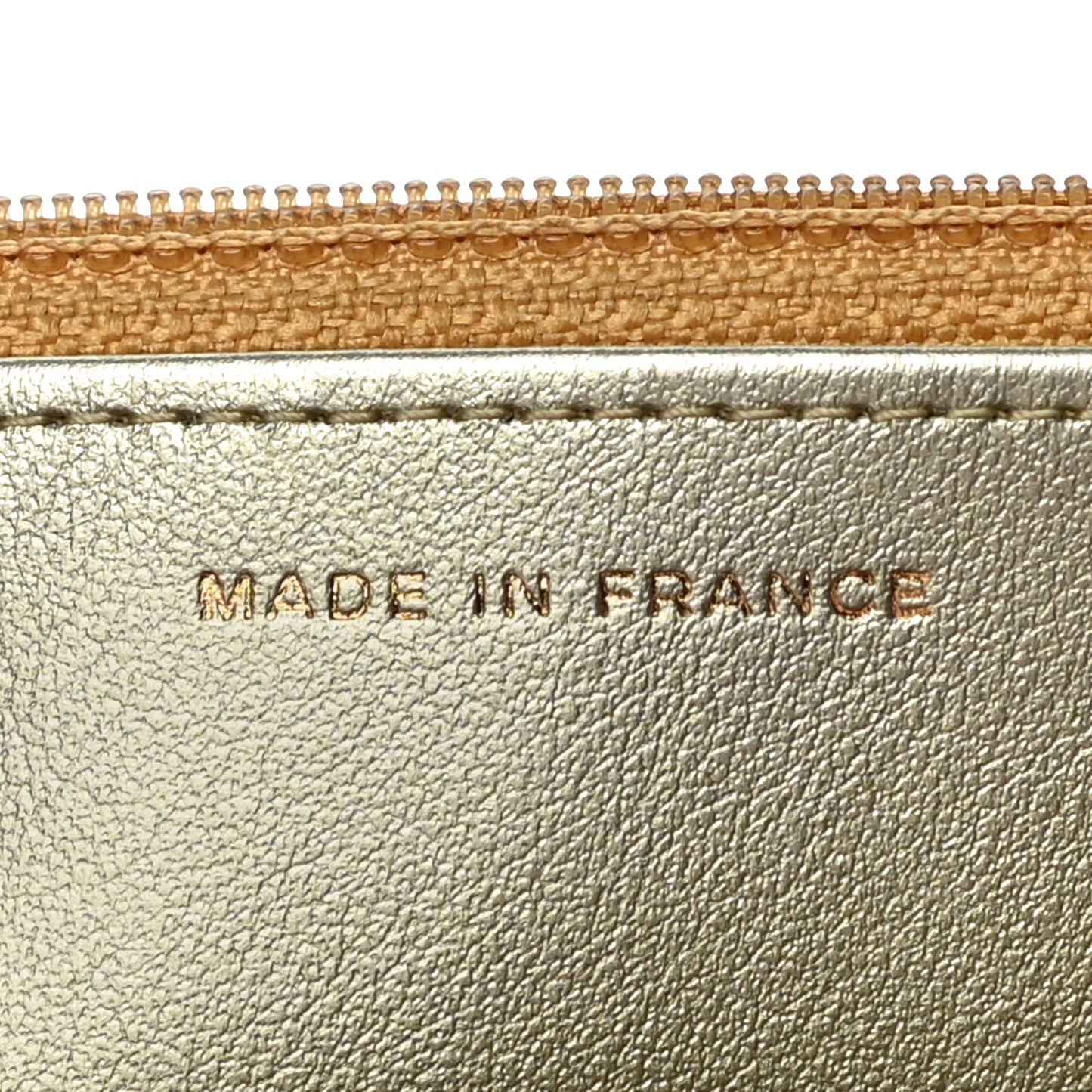 Metallic Goatskin Quilted 2.55 Reissue Wallet on Chain WOC Multicolor