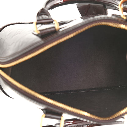 Louis Vuitton Vernis Alma BB Amarante 5 of 7