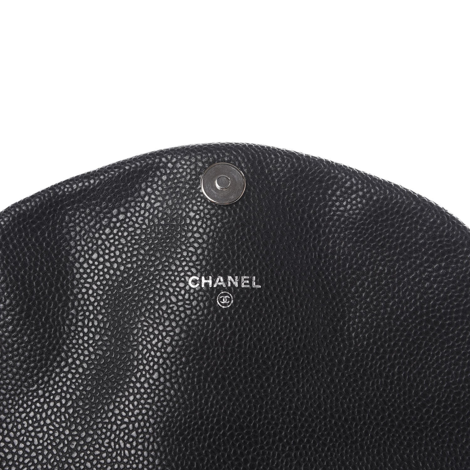 Chanel Caviar Half Moon Wallet On Chain WOC Black 5 of 10