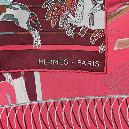 Hermes Silk Jersey Carre En Carres Scarf 90 3 of 9