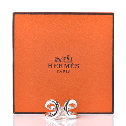 Hermes Sterling Silver Small Lima Ring 53 6.25 5 of 5