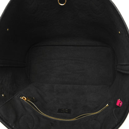 Louis Vuitton Empreinte Spring In The City Neverfull MM Black White Pink 5 of 9