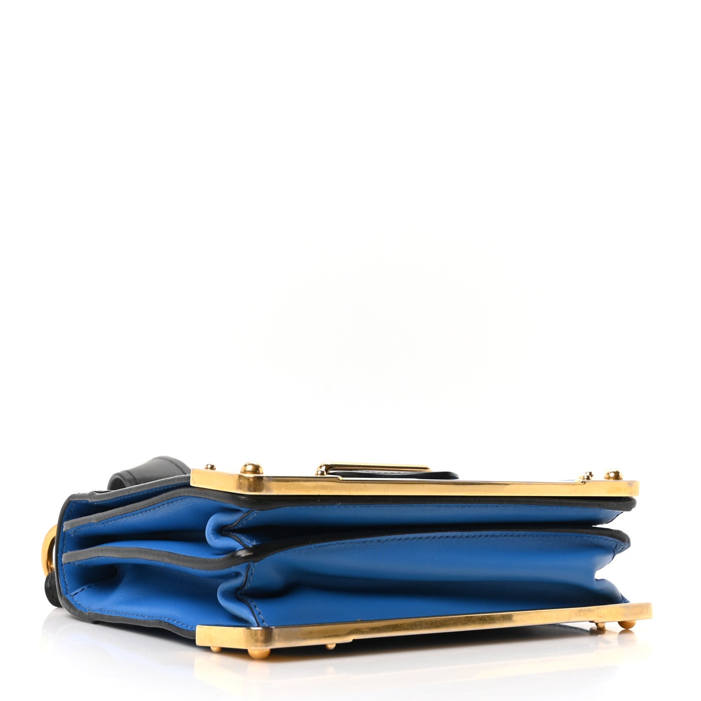 City Calf Saffiano Cahier Bag Marea Black