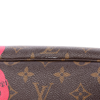 Louis Vuitton Monogram Bay Neverfull MM Rose Ballerine Poppy 12 of 16