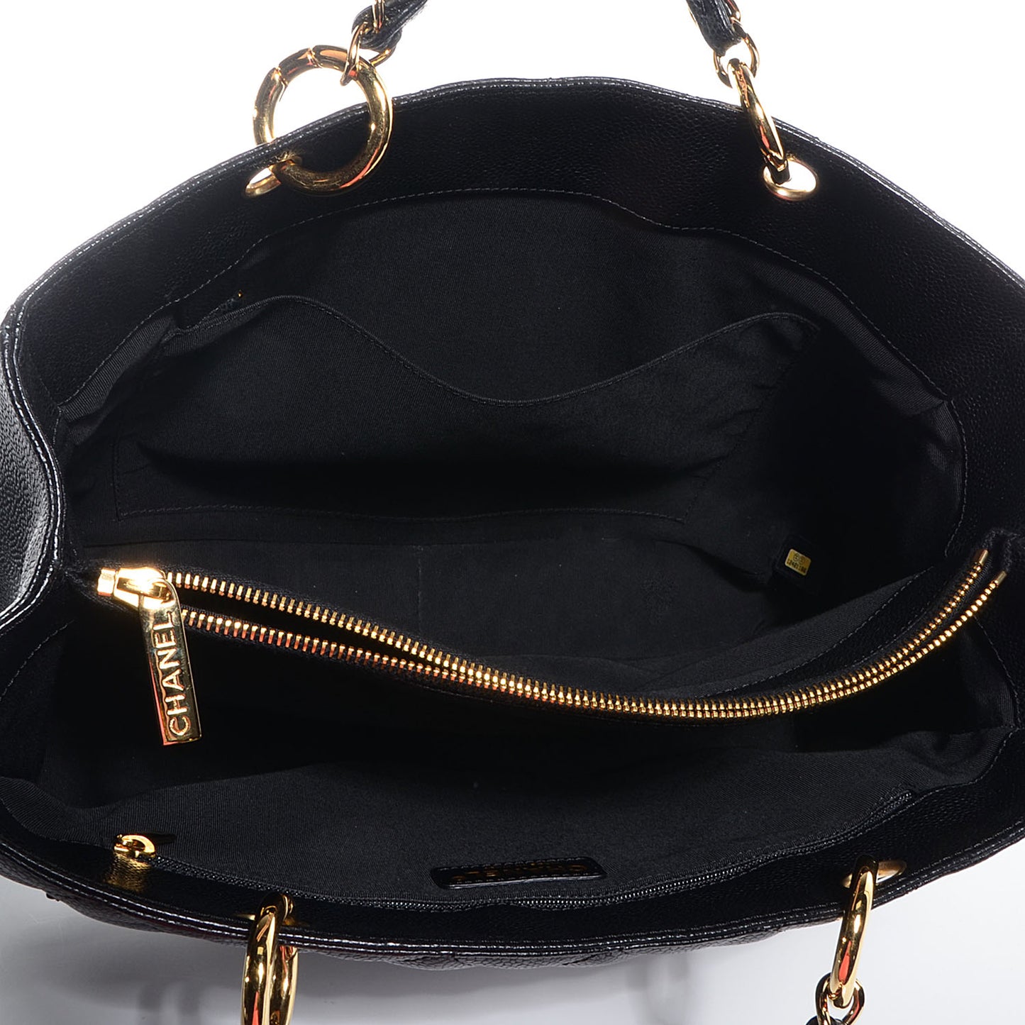 Caviar Grand Shopping Tote GST Black