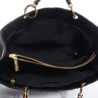 Chanel Caviar Grand Shopping Tote GST Black 5 of 7