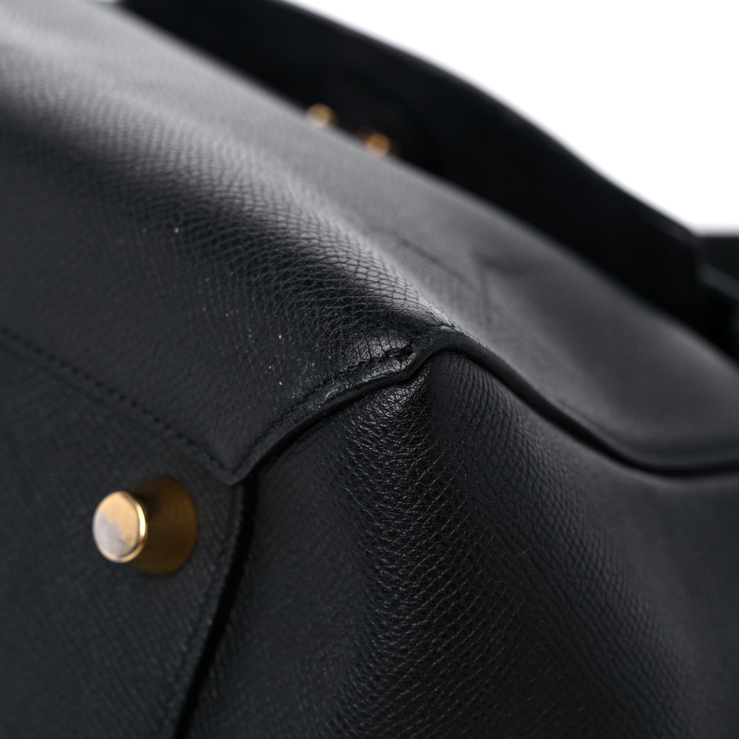 Celine Grained Calfskin Small Belt Bag Black 9 of 23