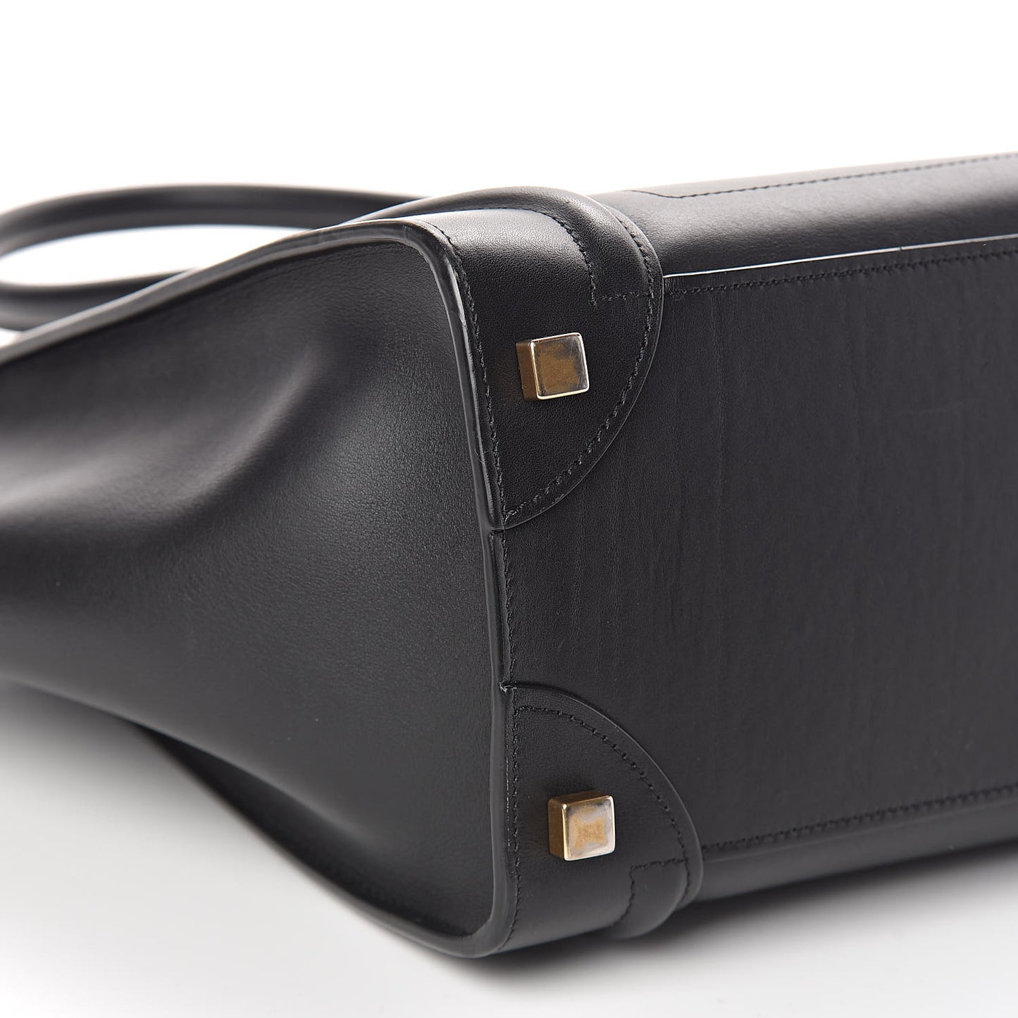 Smooth Calfskin Micro Luggage Black