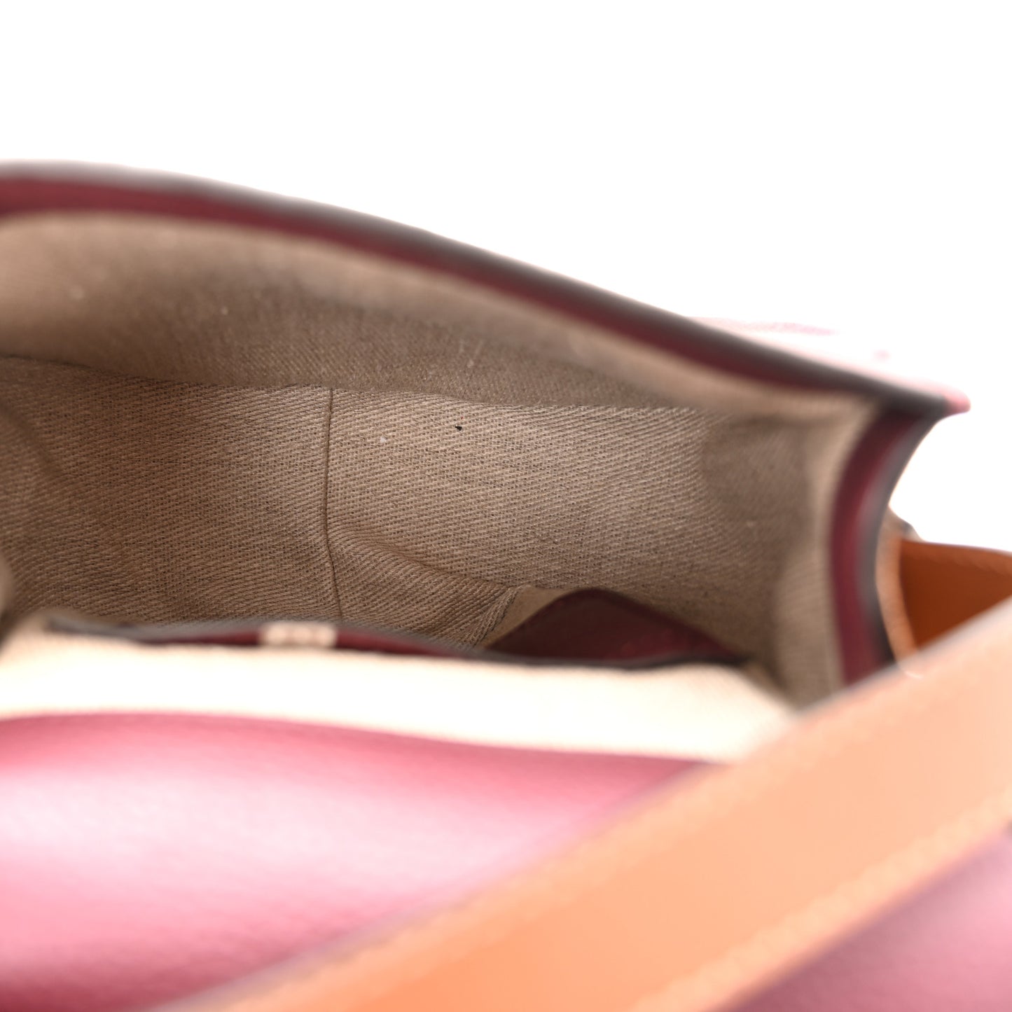 Suede Calfskin Mini Marcie Round Crossbody Bag Tan