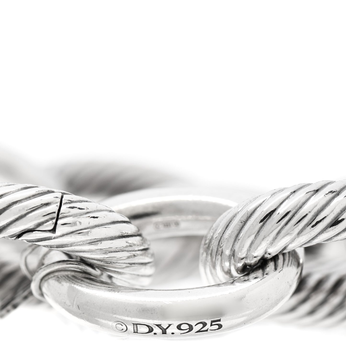 Sterling Silver 17mm Extra Large Oval Link Bracelet