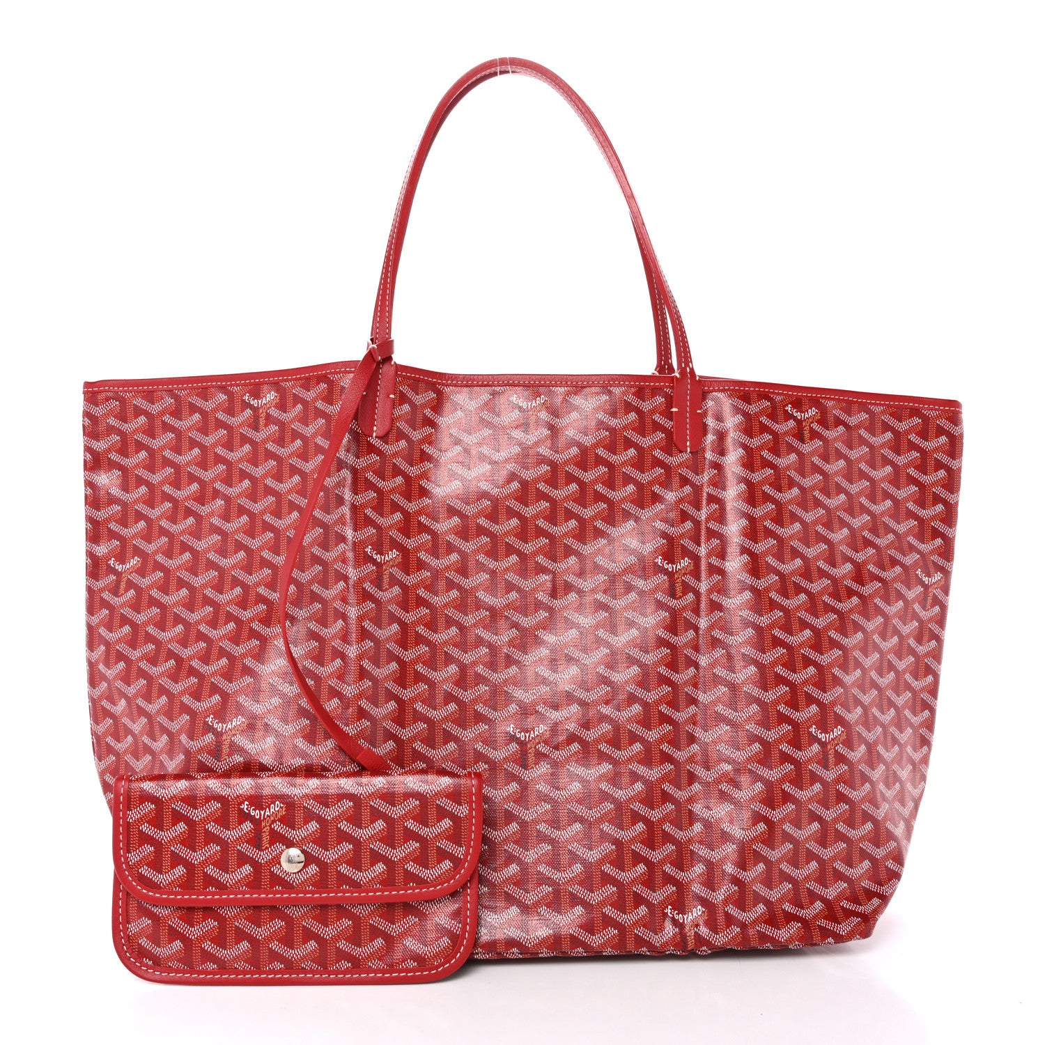 Goyard Goyardine Saint Louis GM Red 3 of 12