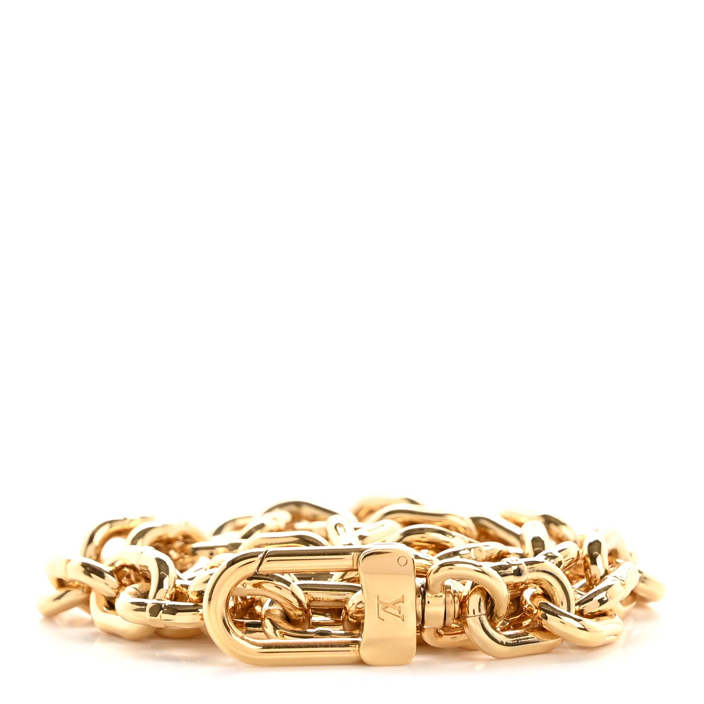 Metal Pochette Accessories Chain Strap Gold