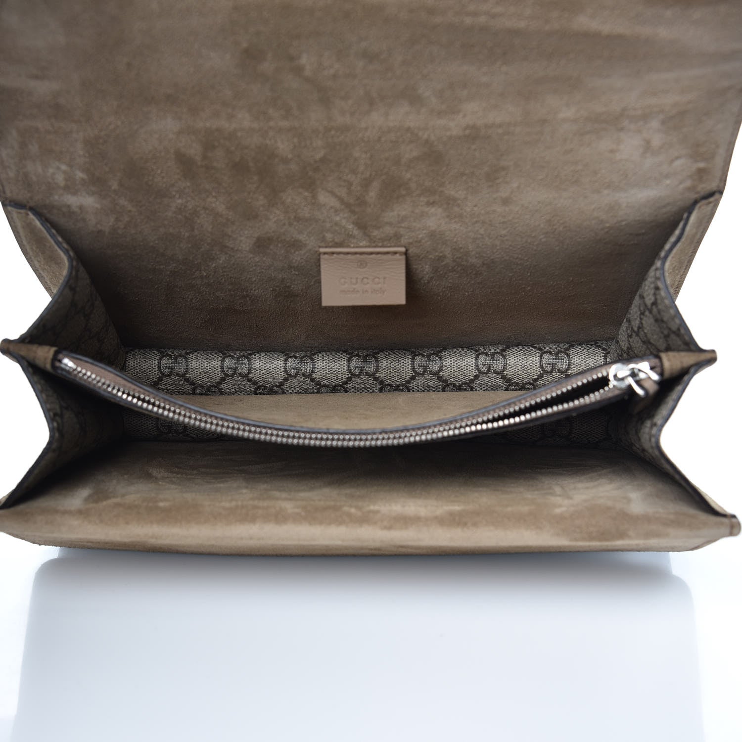 Gucci GG Supreme Monogram Small Dionysus Shoulder Bag Taupe 5 of 7