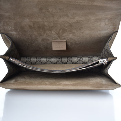 Gucci GG Supreme Monogram Small Dionysus Shoulder Bag Taupe 5 of 7