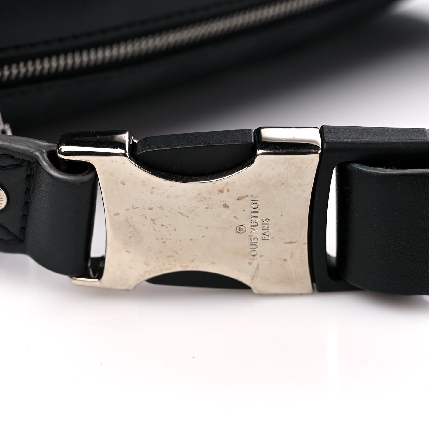 Damier Graphite Logo Campus BumBag Grey