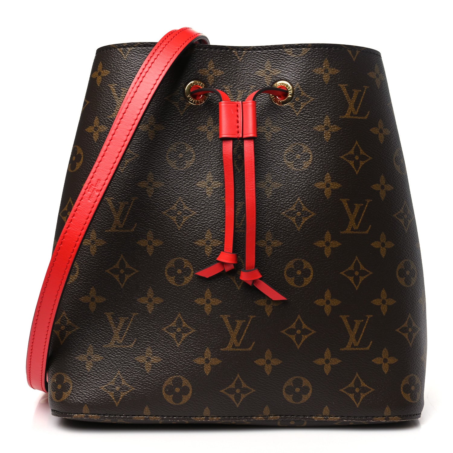 Louis Vuitton Monogram Neonoe MM Coquelicot 1 of 9